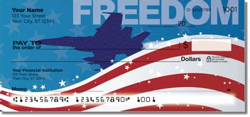 Patriotic & Military Checks .